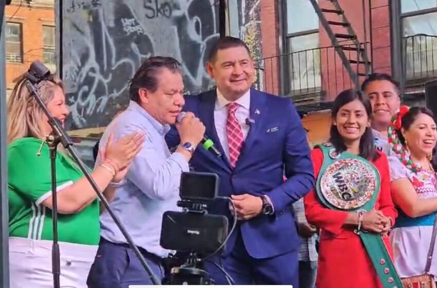  Alejandro Armenta reconoce contribución de migrantes poblanos desde Estados Unidos