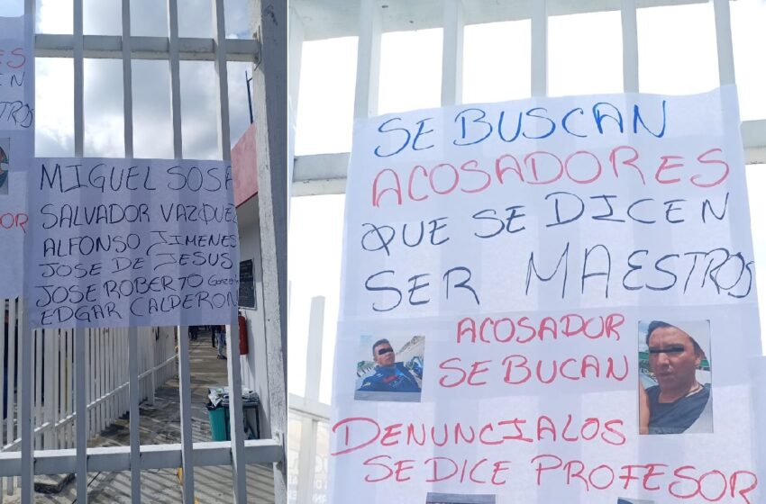  El cruel relato de las alumnas de la secundaria Blandina Torres de Marín víctimas de acoso; acusan a 7 profesores