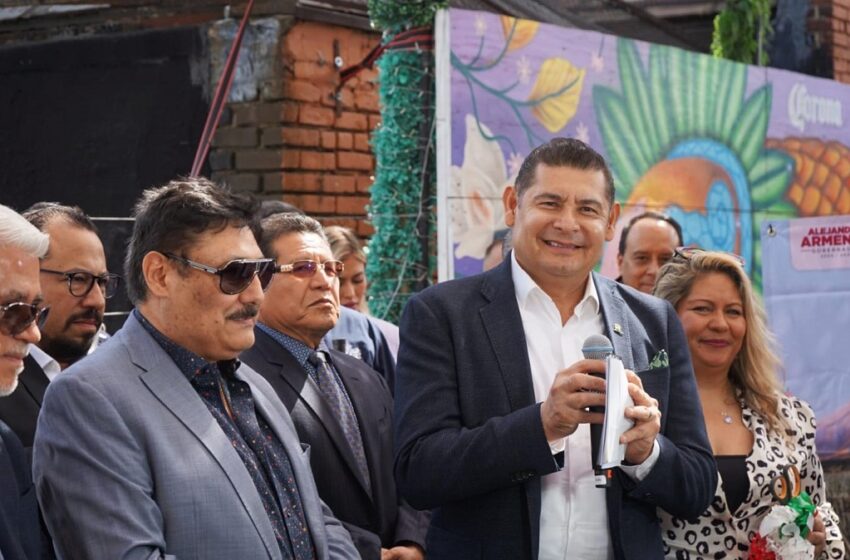  Anuncia Armenta 100 millones anuales para proyectos con migrantes poblanos
