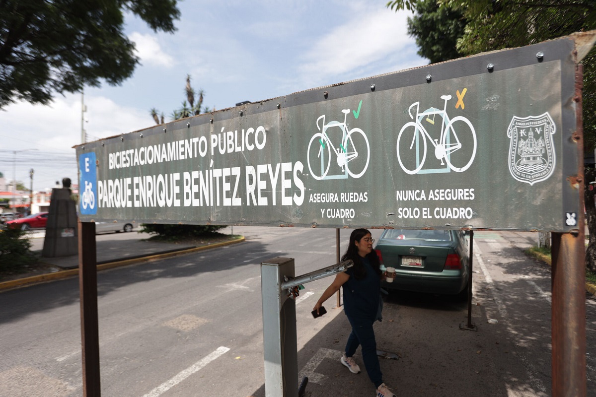 Así se ven los biciestacionamientos que se inauguraron hace tres años y costaron 7.8 mdp  