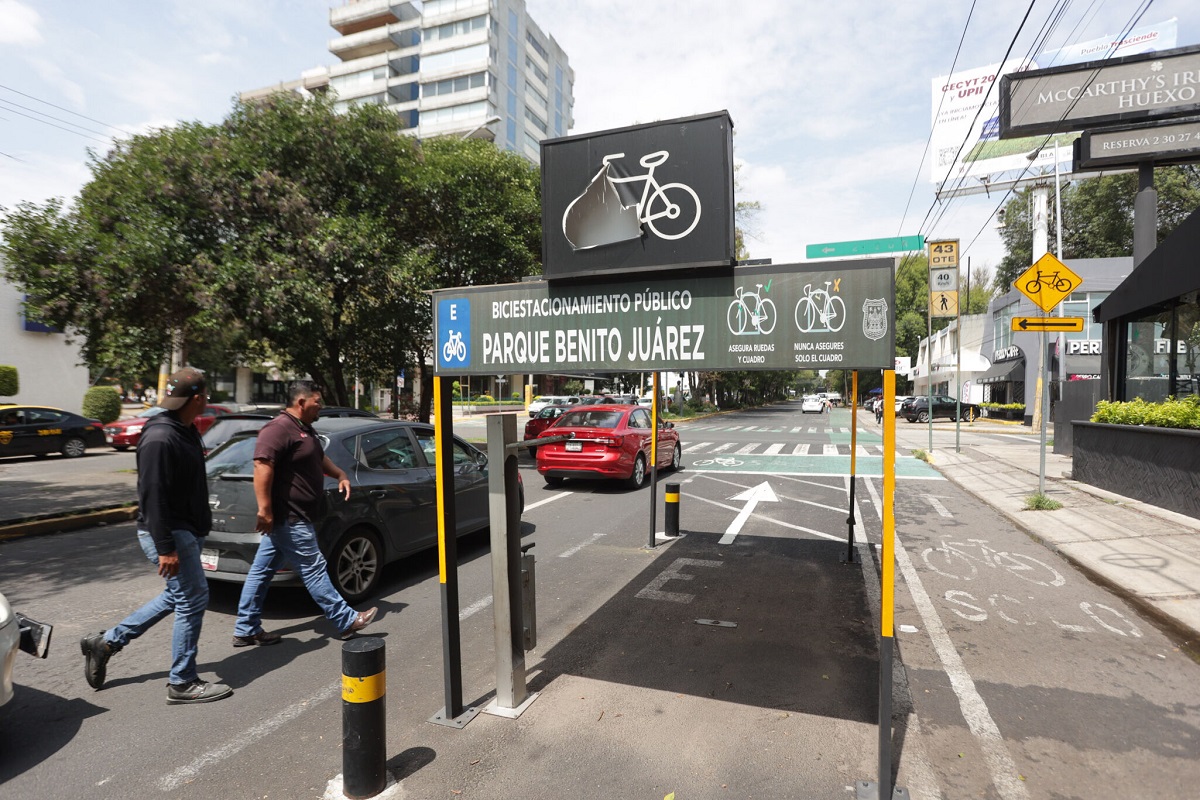 Así se ven los biciestacionamientos que se inauguraron hace tres años y costaron 7.8 mdp  