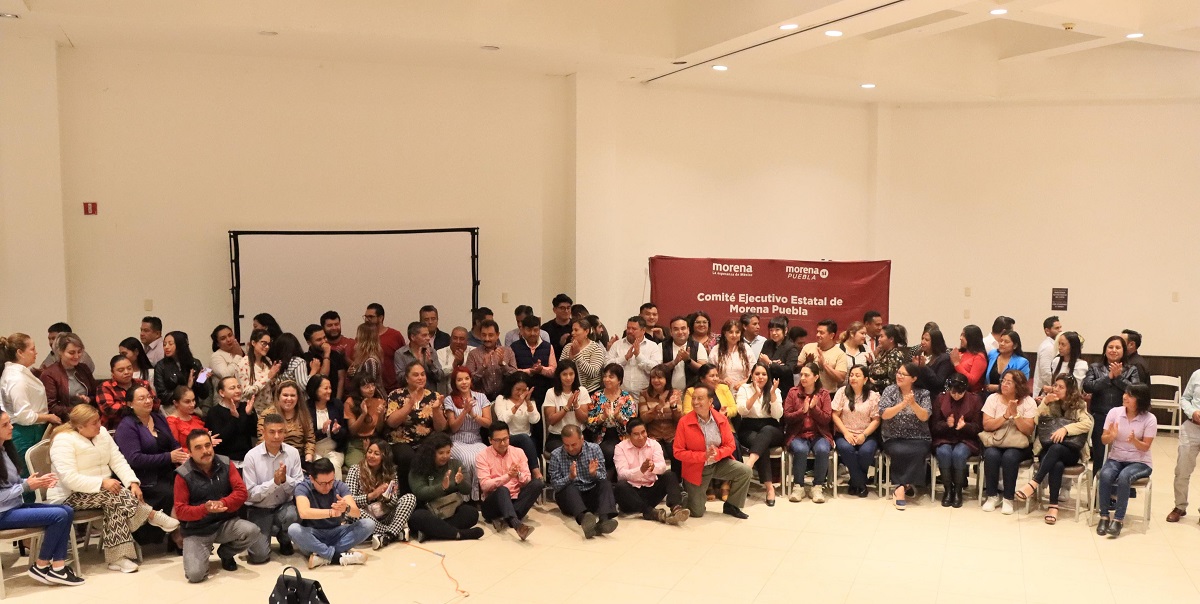 Capacitación de Morena en Puebla: 127 municipios se preparan para gobernar con humanismo