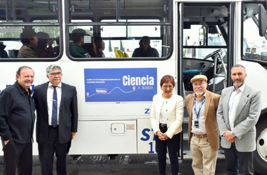  “Ciencia a bordo”, un programa de divulgación que impacta a 13 mil jóvenes