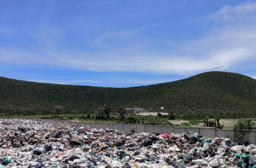  Clausura Medio Ambiente tiradero en San Sebastián Zinacatepec