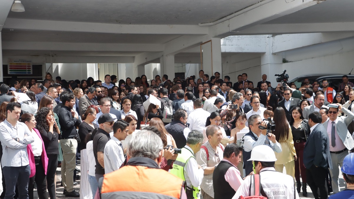 Congreso de Puebla se suma al Simulacro Nacional 2024