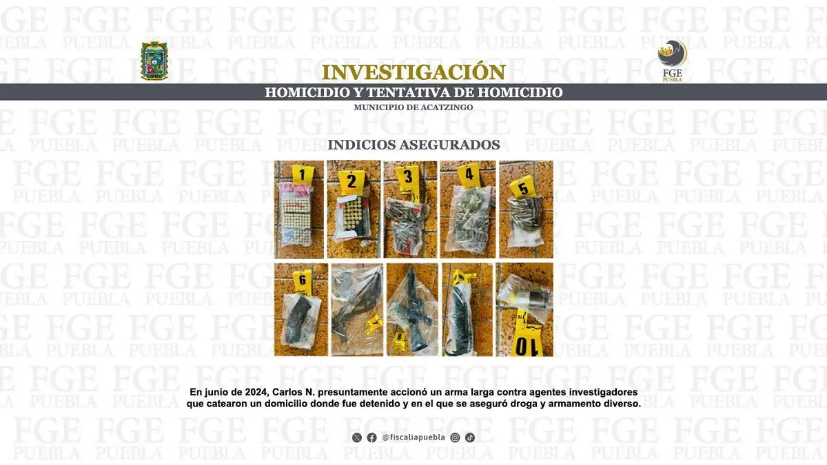 Detienen a uno de los homicidas del ex candidato de Morena a la alcaldía de Acatzingo