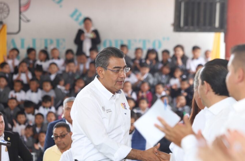  En dos años, gobierno invierte más en educación que en la última década: Sergio Salomón