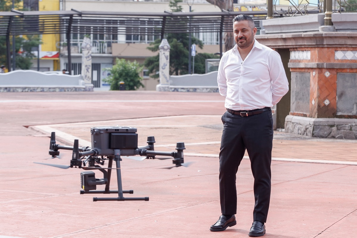 Estos son los drones con visión nocturna que vigilarán la ciudad de Puebla (+FOTOS)