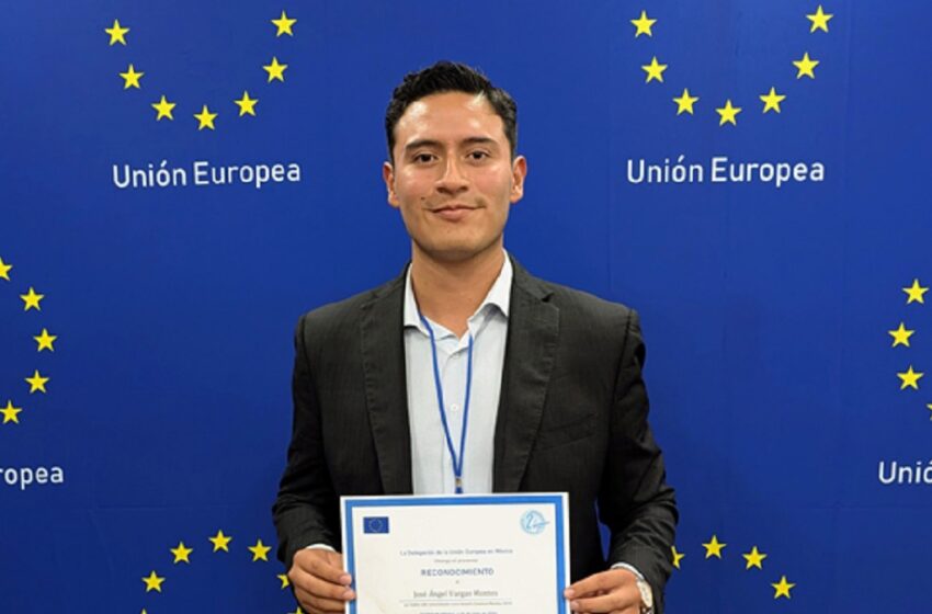  Gana egresado BUAP prestigiosa beca para estudiar posgrado en tres países de la UE