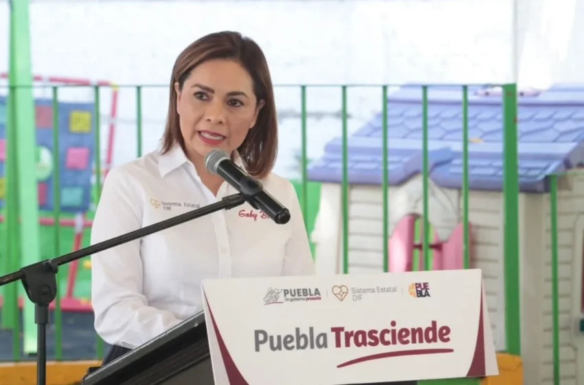  Inaugura Gaby Bonilla desayunador escolar en San Baltazar Campeche
