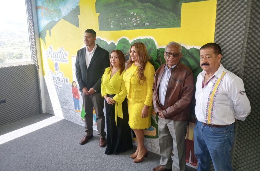  Inauguran Radio Comunitaria en Ocoyucan, arrancará su emisión por internet