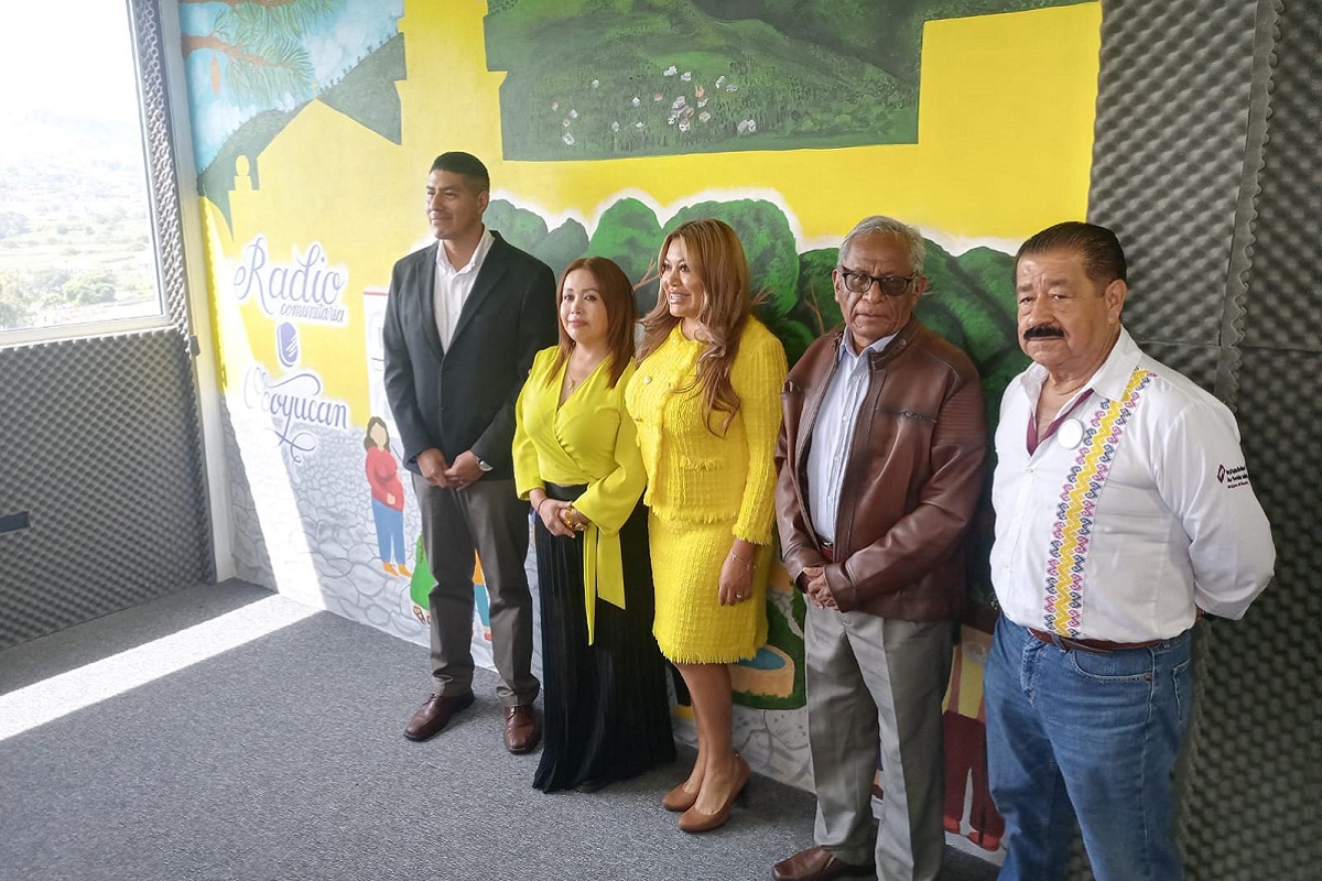 Inauguran Radio Comunitaria en Ocoyucan, arrancará su emisión por internet