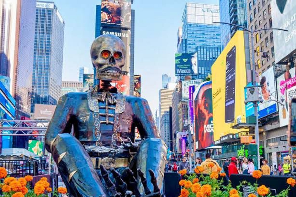 Invadirán mega catrinas Italia, NY, Los Angeles y el AICM