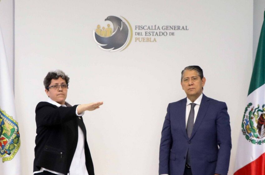  María del Rayo Mendoza regresa a la Fiscalía de Puebla