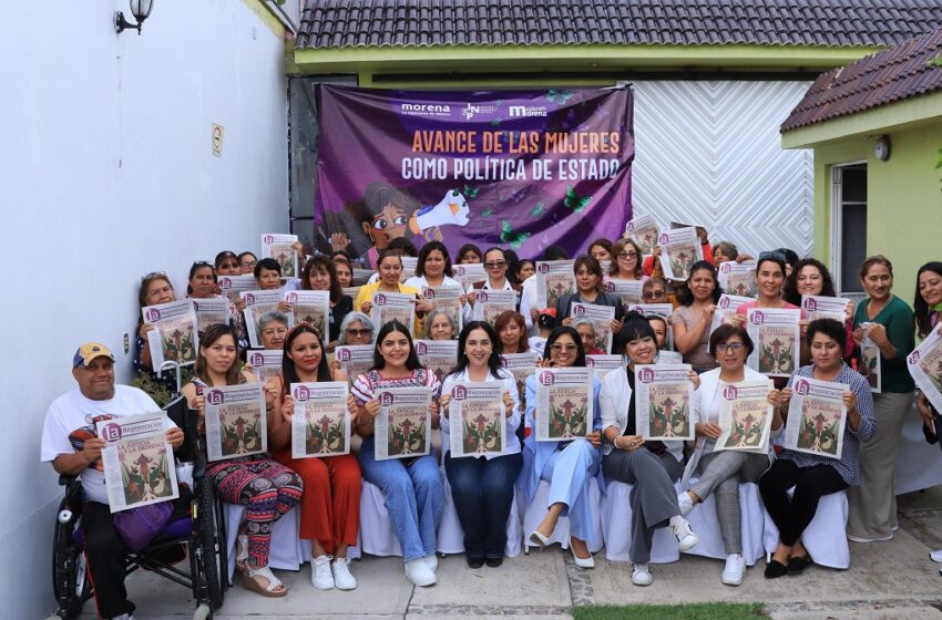  Morena Puebla impulsa el liderazgo femenino a través del taller de políticas de Estado y  Ley Olimpia