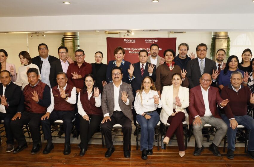  Morena en Puebla, llama a rechazar campañas sucias contra la Reforma del Poder Judicial