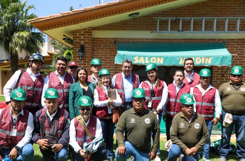  Realizan Simulacro Nacional 2024 en Puebla
