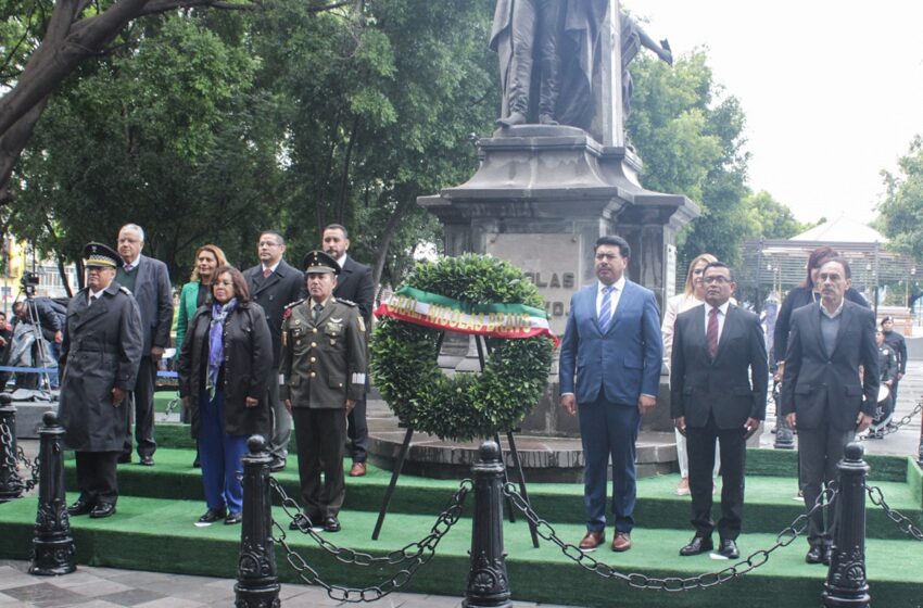  Reconocen los ideales y lucha de Nicolás Bravo en el 238 aniversario de su natalicio