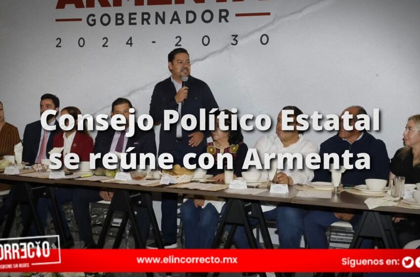  Consejeros estatales de Morena se alinean con Alejandro Armenta