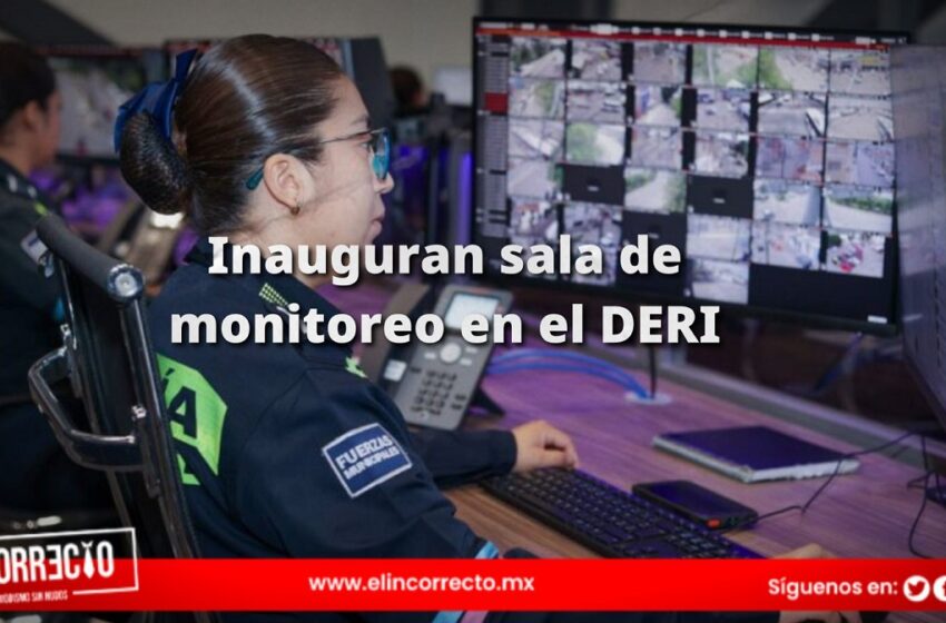  Inauguran sala de monitoreo en el DERI; estas son las instalaciones (+FOTOS)