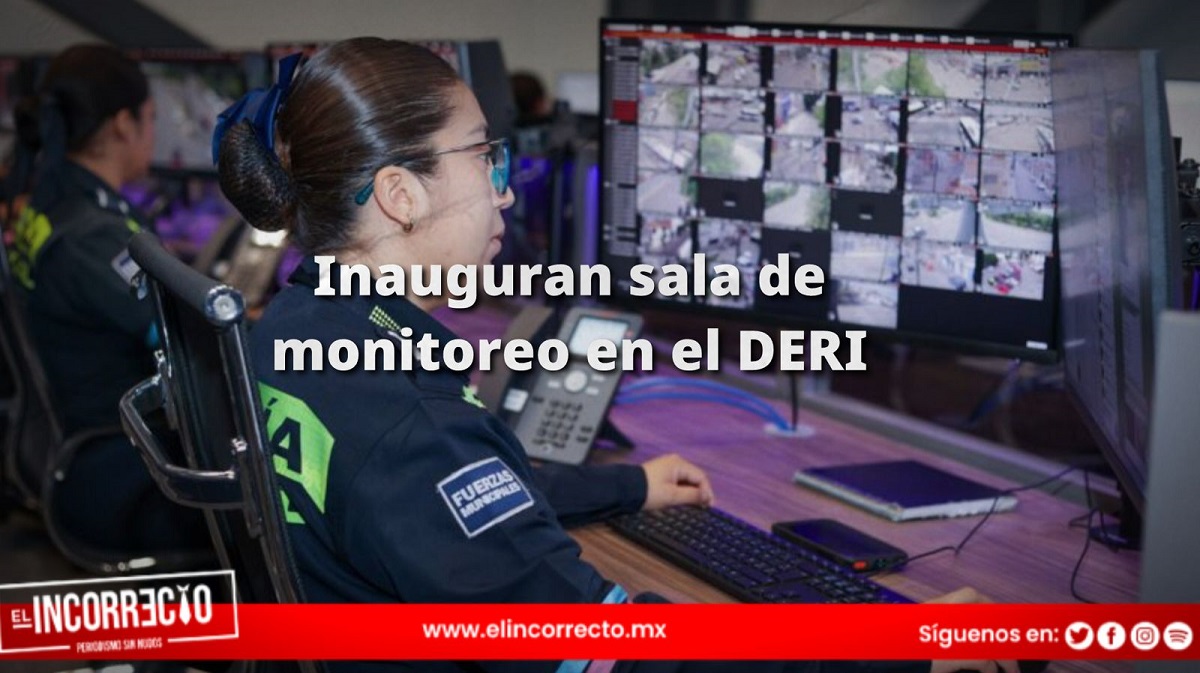 Inauguran sala de monitoreo en el DERI; estas son las instalaciones (+FOTOS)