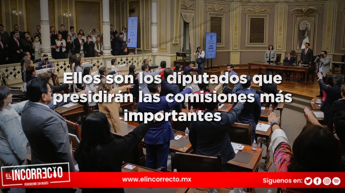 Así quedaron las comisiones en el Congreso de Puebla; Morena acapara las más importantes