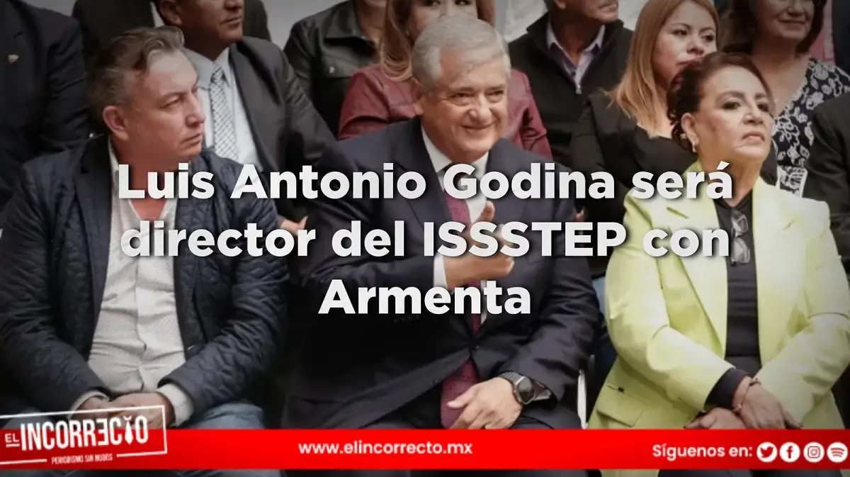 Luis Antonio Godina será director del ISSSTEP en el gobierno de Armenta