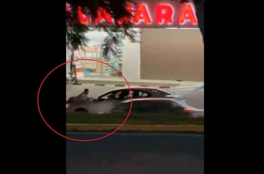  ¡Conductora ebria arrastra a hombre en el cofre por calles de Cuernavaca!