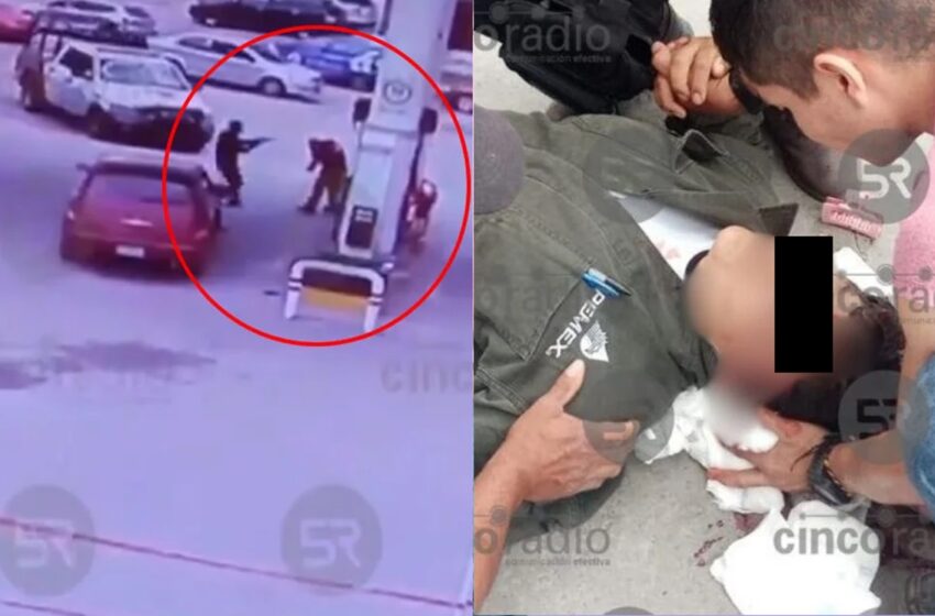  Despachadora baleada por su ex en gasolinera de Puebla lucha por su vida en el hospital