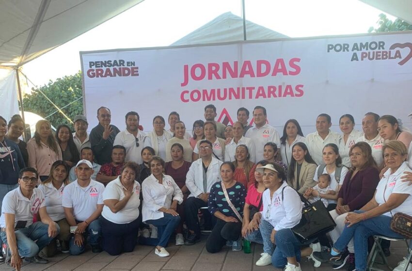  Alejandro Armenta acerca salud y bienestar a poblanos con jornadas comunitarias