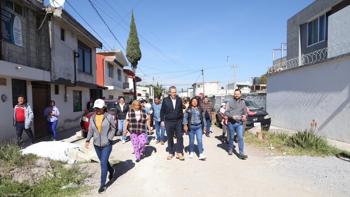 Anuncia Pepe Chedraui proyecto de pavimentación en la colonia Guadalupe Hidalgo