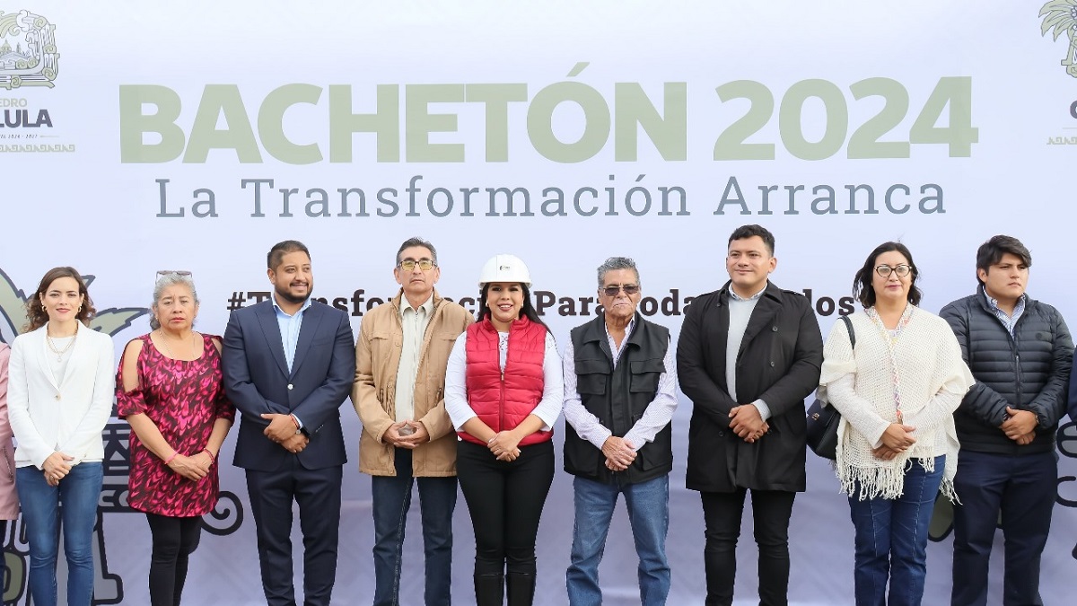 Anuncia Tonantzin Fernández programa "Bachetón 2024" para San Pedro Cholula