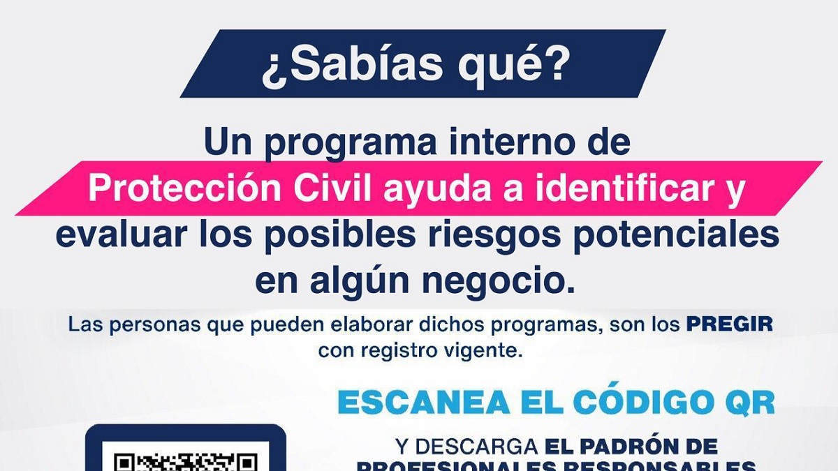 Ayuntamiento de Puebla promueve programa interno de protección civil