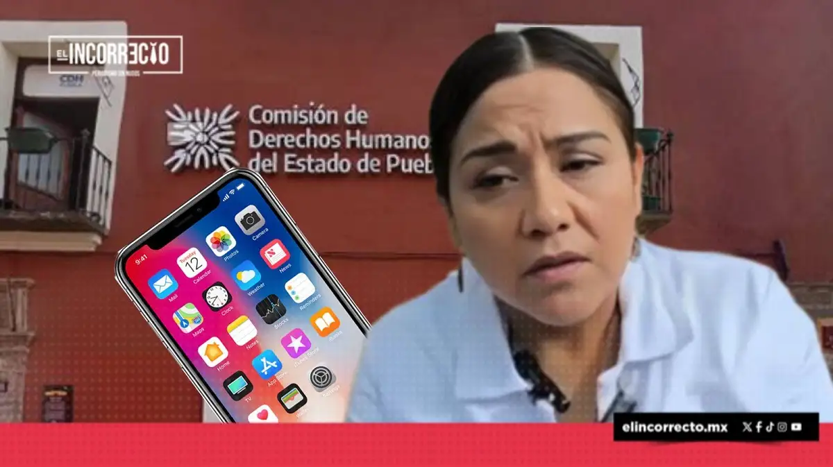 CDH Puebla investiga el caso de Verónica Inés, detenida por intentar devolver un iPhone