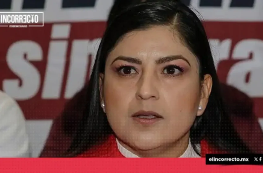  Claudia Rivera se baja de la contienda por la dirigencia de Morena