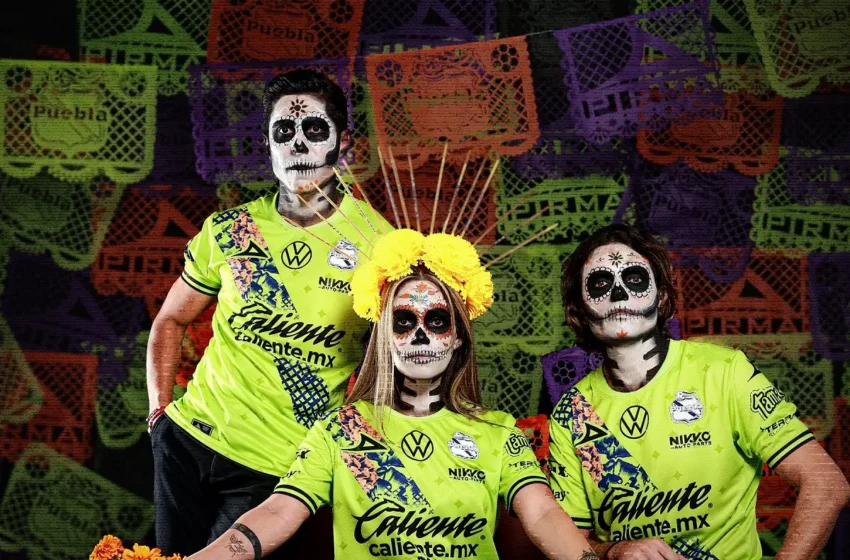  Club Puebla lanza su nuevo jersey de Día de Muertos, ¿Cuánto cuesta?
