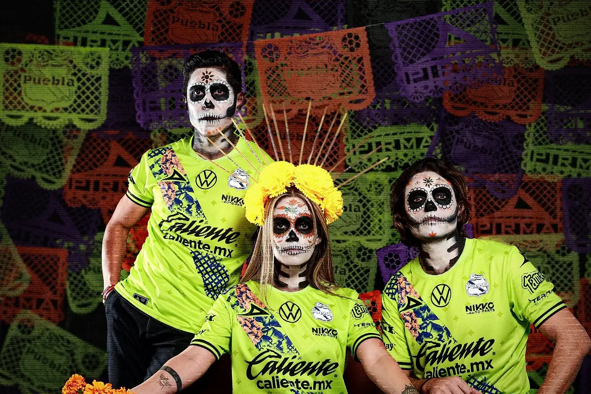 Club Puebla lanza su nuevo jersey de Día de Muertos, ¿Cuánto cuesta