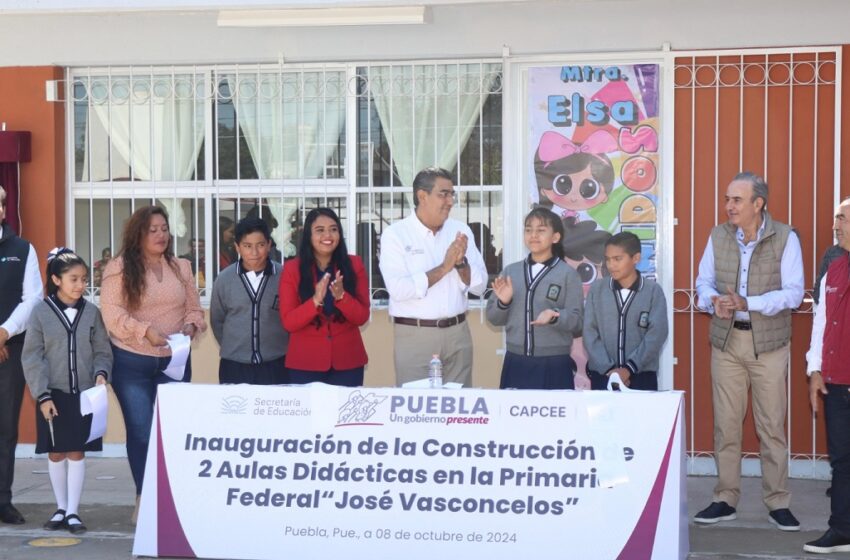  Con docentes y padres de familia, gobierno de Sergio Salomón construye el futuro de las siguientes generaciones