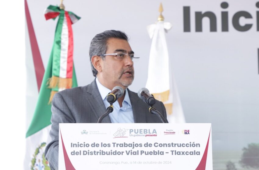  Cumple gobierno de Sergio Salomón con mejorar movilidad en zona metropolitana