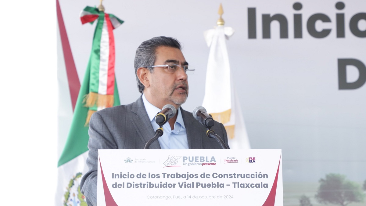 Cumple gobierno de Sergio Salomón con mejorar movilidad en zona metropolitana