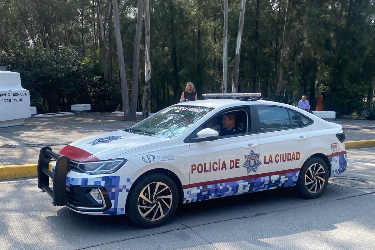 En color blanco, así se ven las nuevas patrullas para la ciudad de Puebla