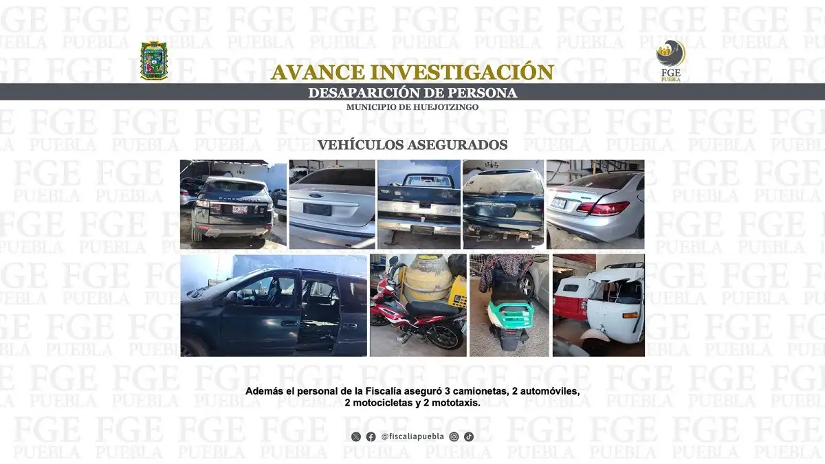 Fiscalía de Puebla rescata a cinco personas secuestradas y un cocodrilo en Huejotzingo
