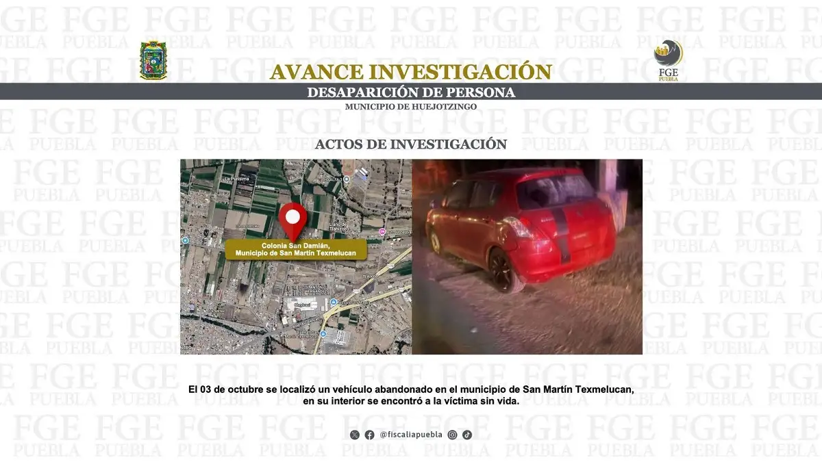 Fiscalía de Puebla rescata a cinco personas secuestradas y un cocodrilo en Huejotzingo