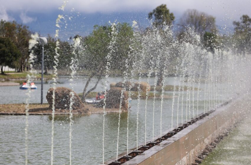  Gobernador Sergio Salomón entrega segunda fase de rehabilitación del Parque Ecológico