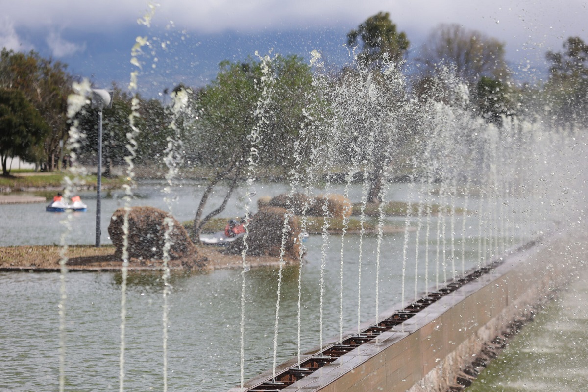 Gobernador Sergio Salomón entrega segunda fase de rehabilitación del Parque Ecológico
