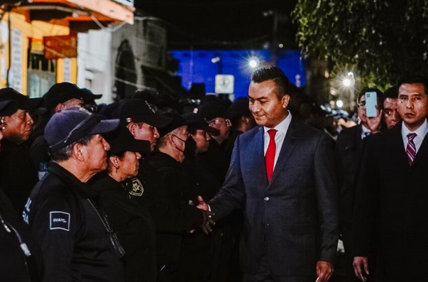  Huejotzingo cambia de mando en seguridad pública: Roberto Solís designa a Fernando Lucio Galeana