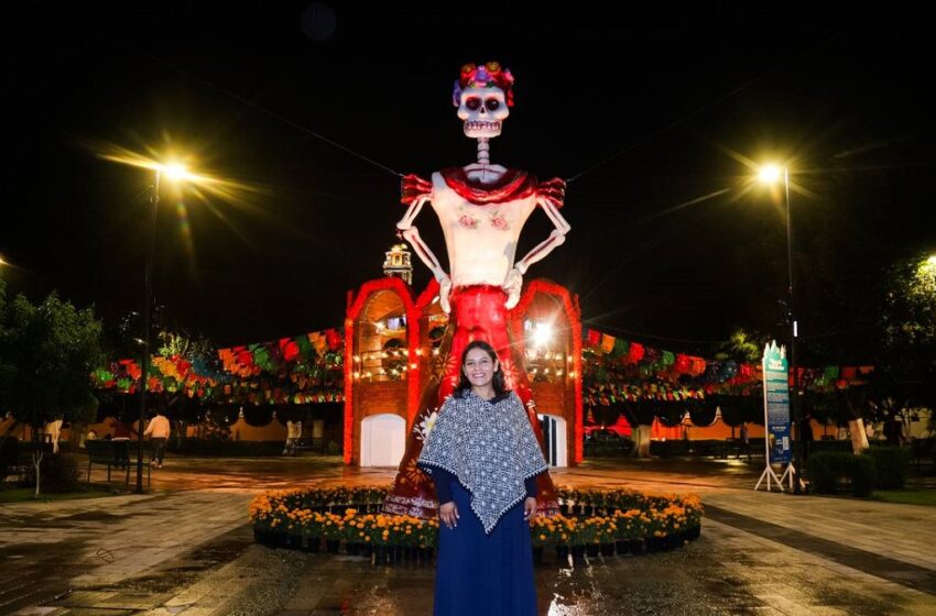  Inaugura Lupita Cuautle la cuarta edición del Festival Sendero al Mictlán