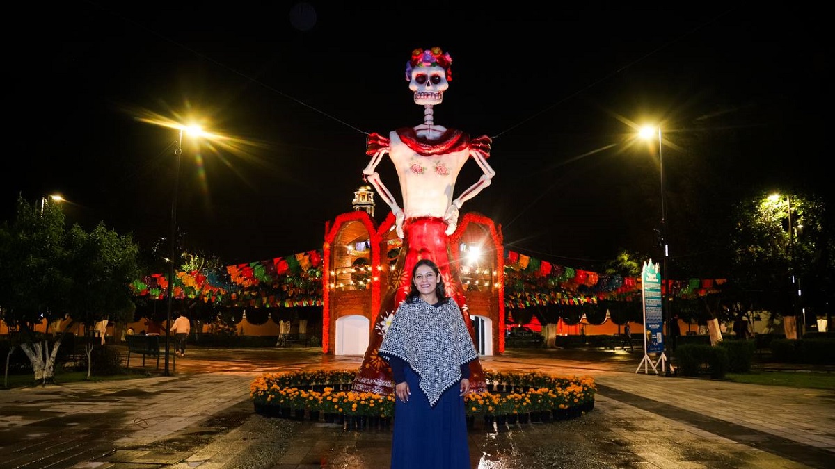 Inaugura Lupita Cuautle la cuarta edición del Festival Sendero al Mictlán