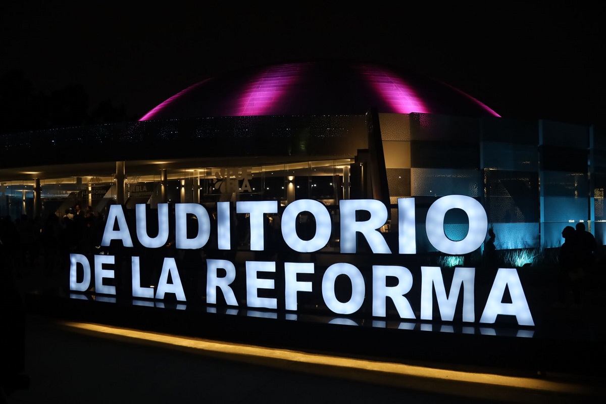 Inaugura Sergio Salomón remodelación del Auditorio de la Reforma 