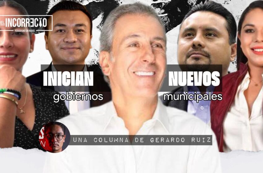 Inician nuevos gobiernos municipales
